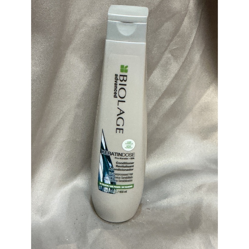 Biolage Advanced KeratinDose Conditioner Unisex 13.5oz White New Strengthening